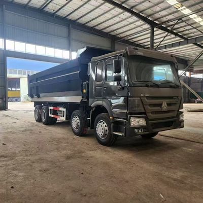 購入 8X4 Lhd 12R20 375 HP ホウ・ダンプトラック ステアリングと馬力配置をカスタマイズ online manufacture