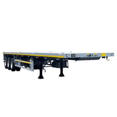 購入 30 トン,40 トン,50 トン,60 トン コンテナ フラットベッド トラック 半トレーラー 機械と設備 輸送 建材 online manufacture