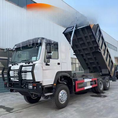 良い価格 左方向 70t 負荷 SINO ハウオー ダンプ トラック アフリカ市場のための鋼鉄構造 オンライン