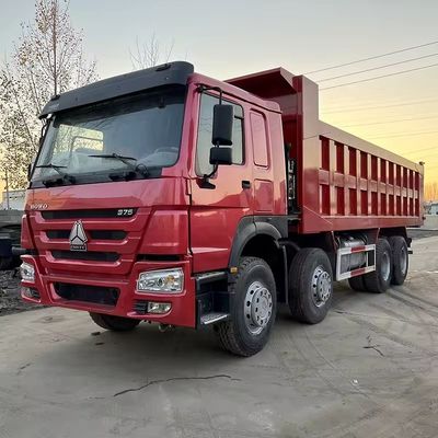 良い価格 オートマティック 8x4 371hp シノトルク ホウ鉱山 砂を捨てるトラック 40トン 60トン アフリカ オンライン