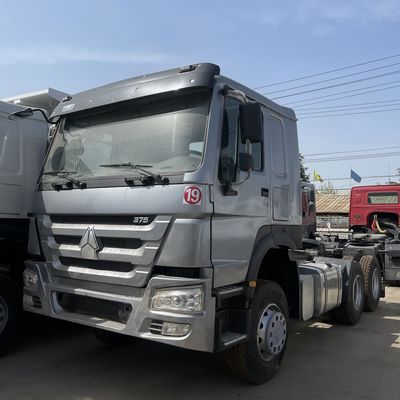 良い価格 中古のシノトラック 8L のエンジン容量とエアサスペンションの運転席を持つホーボ トラクタートラック オンライン