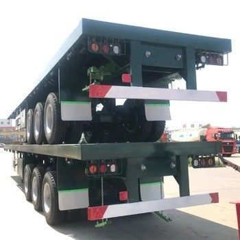 良い価格 オーダーメイド 2 3 4 アクセル 30tons 40tons 50tons 輸送コンテナ トラクタートラック付きフラットベッドセミトレーラー オンライン