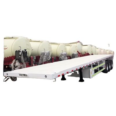 良い価格 パーソナライズ可能 3 4 アクセル 12.5M 40フィート フラットベッド 半トレーラー コンテナ フラットベッド カー トララー 販売 オンライン