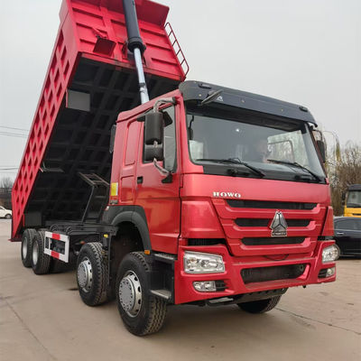 良い価格 シノトルク ホウ 371 8x4 手動トランスミッション ダンプトラック 10-12 ホイール 30 トン砂ディーゼル 右 鉱山に使用される重型トラックセグメント オンライン