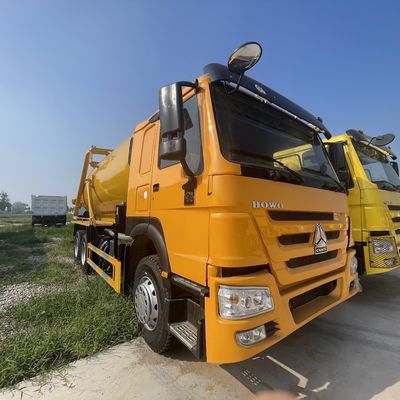 良い価格 6輪の排水トラック 10/13 CBM 圧力放出機能と12トンの重量 オンライン