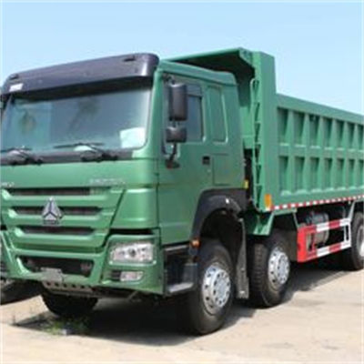 良い価格 ホウ 8x4 ダンプトラック 375 hp ユーロII 排放基準 調整可能なエンジン馬力 LHD オンライン