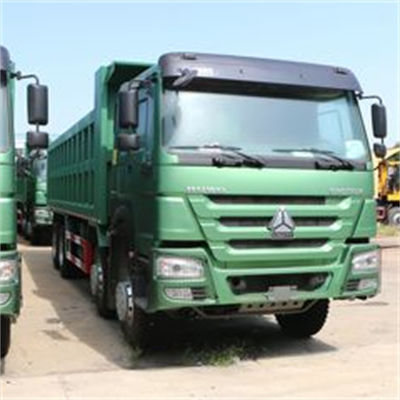 良い価格 Sinotruk Howo375hp 8x4 左駆動 12タイヤと4軸の貨物箱長さ7.2-8.2m 調整可能 オンライン